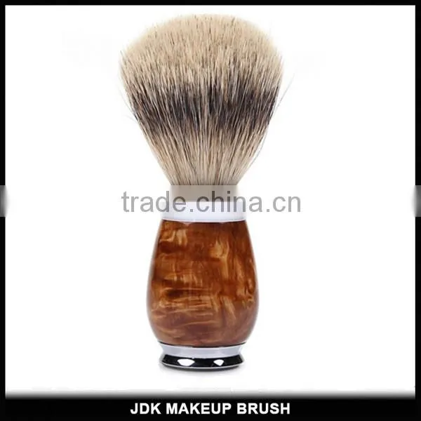 Fineness Pure Badger Hair Shave Brush Stainless Steel Shaving Brush