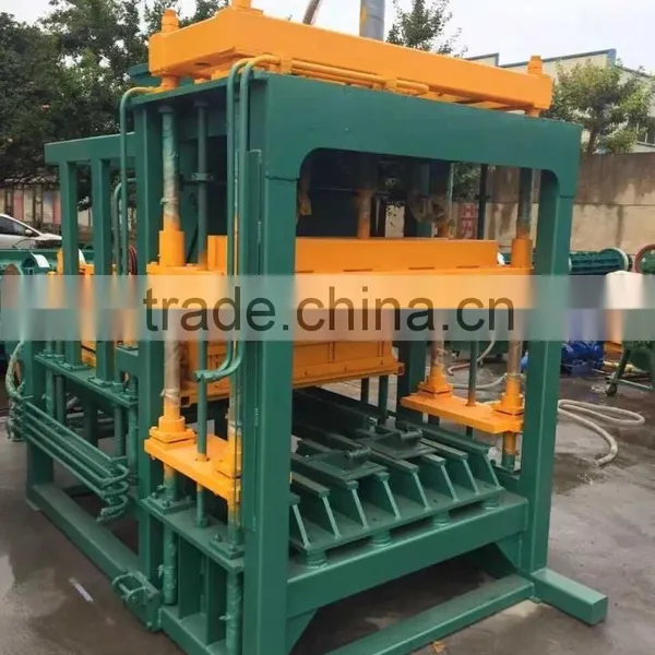 QT5-20 Automatic Baking-free Concrete Clay Block/paver Making Machines/curb Stone Machinery Price List photo-4