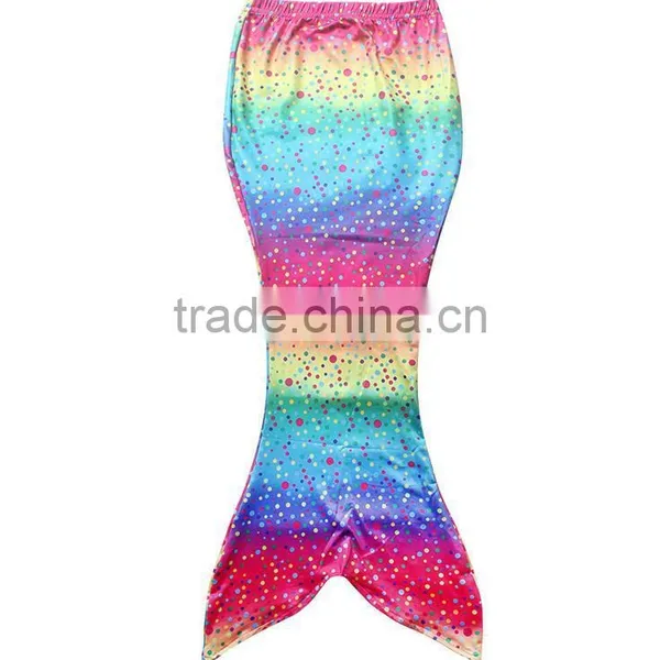 Hot Kids Girls Mermaid Tail Swimmable Bikini Set Swimsuit Swimming Costume photo-5
