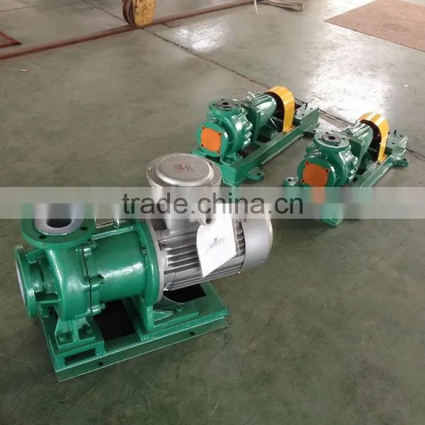 IHF Series Fluorin Plastic Centrifugal Pump With Motor for Chemical Industry photo-4