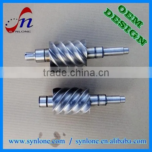 Precise Machined Helical Gear Shaft for Machinery photo-4