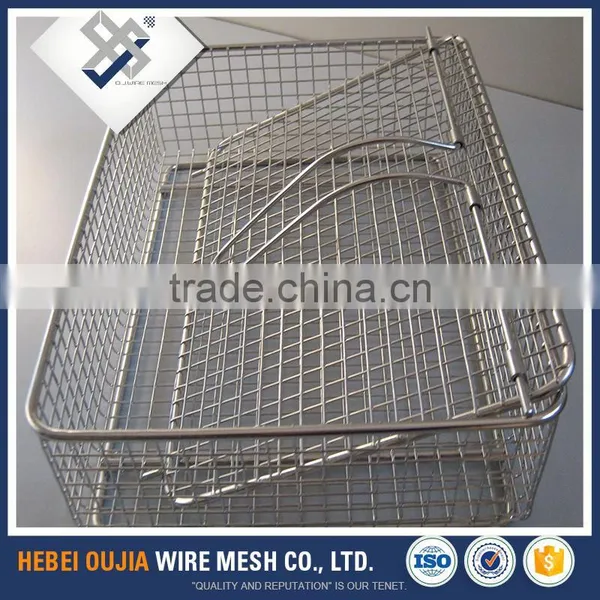 Industrial Galvainzed Cheap Folding Wire Mesh Baskets for Sale photo-2