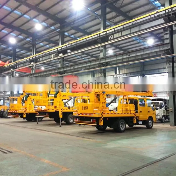 DFAC Hubei 14m Hydrauli Aerial Cage photo-4