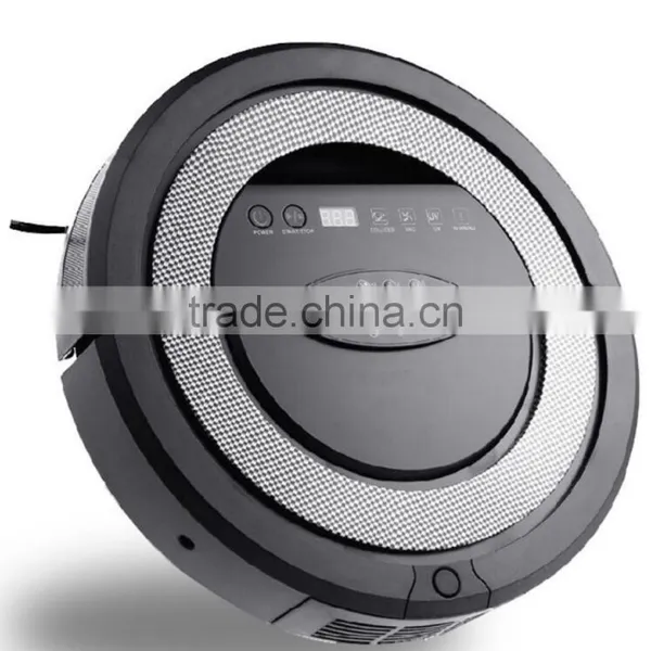 High Class V-shape Middle Brushes Smart Vacuum Cleaner Robot Sweep and Mop Wet and Dry photo-2