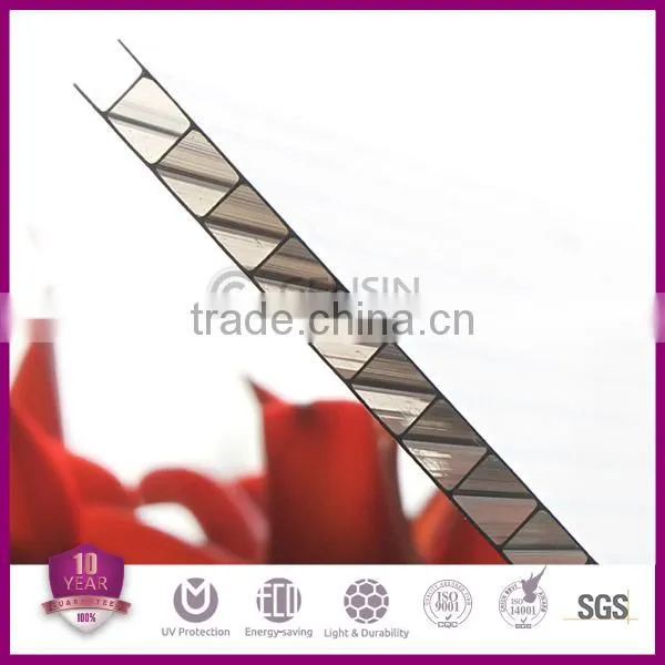 4/6/8/10mm Colored Twinwall Polycarbonate Hollow Sheets photo-4