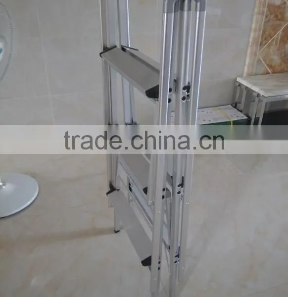 Vivinature Aluminum Multipurpose Clothe Rack With 3 Steps Ladder photo-5