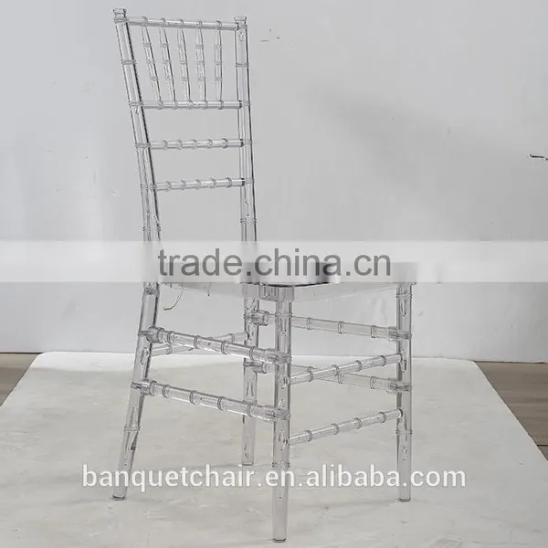 Transprarent Wholesale White Resin Chair Chiavari Chair With Party photo-3