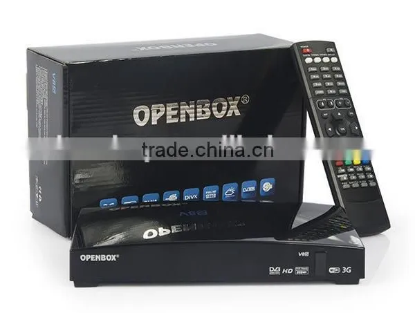 Hot Selling Original Openbox V8S Satellite Receiver V8 With UK TP Support 2xUSB WiFi WEB TV Weater Forecast photo-6