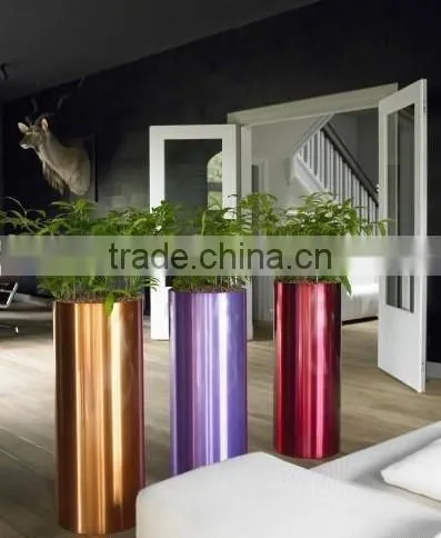FO-9005 Stainless Steel Garden Pot, Indoor&outdoor Decoration
