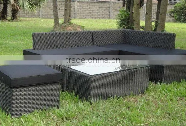 4PCS OUTDOOR SOFA SET/ELEGANT DESIGNED STYLE/PE RATTAN/WICKER RATTAN/ UV PROTECTION