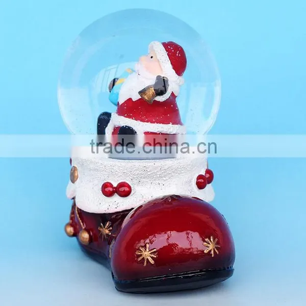 2017 Shoe Shape High Quality Christmas Snowball For Decoration photo-4
