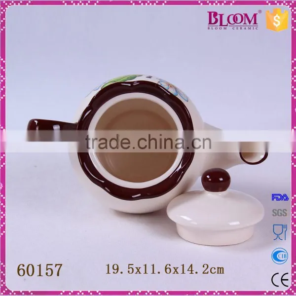 Decal Desgin Home Tableware for Cheap Ceramic Teapot photo-5