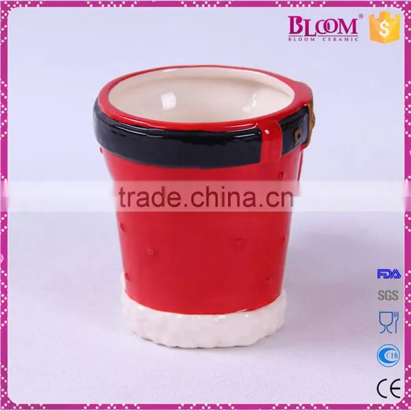 Unique Shape Ceramic Decoration Christmas Mug photo-4