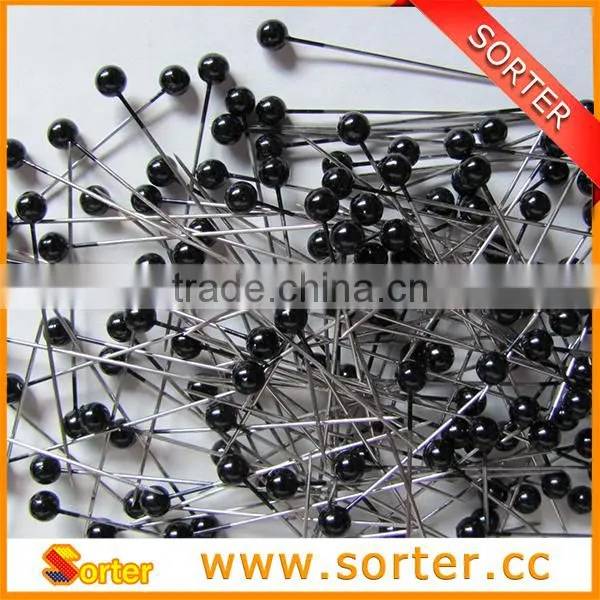 Pearl Head Straight Head Pin Corsage Pin photo-2
