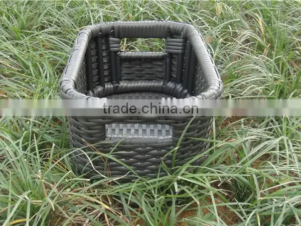 Aluminum Outdoor Furniture Waterproof Rattan Basket Storage Boxs photo-3