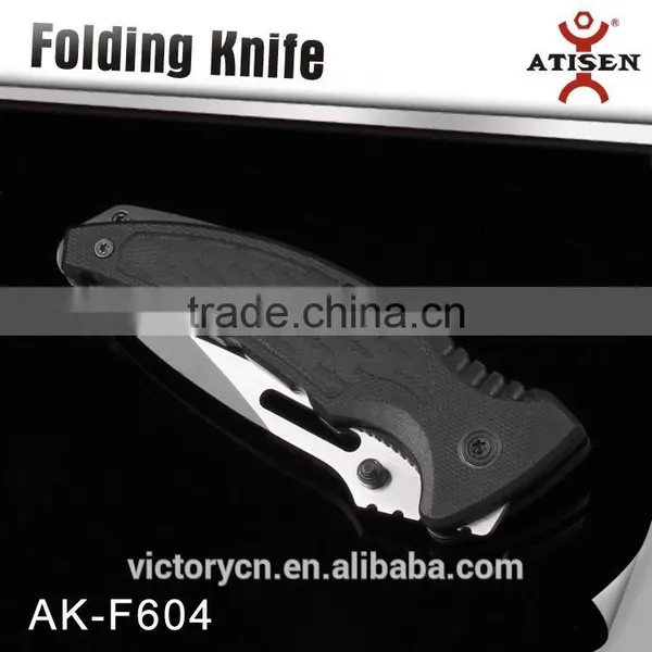 7cr17 Blade G10 Handle Combination Folding Camping Knife photo-2
