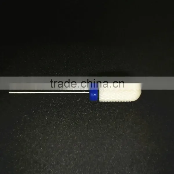 Medium Type White Ceramic Drill Bit Abrasive Ceramic Nail Drill Bits photo-2