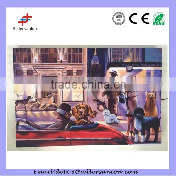 led wall picture for living room portrait picture and party design