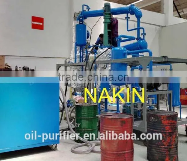 Series JZC-2( 2 Tons per Day) Vacuum Waste Engine Oil Distillation Plant photo-2