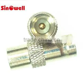 BNC Female to IEC Male Coaxial Connector Adapter photo-3