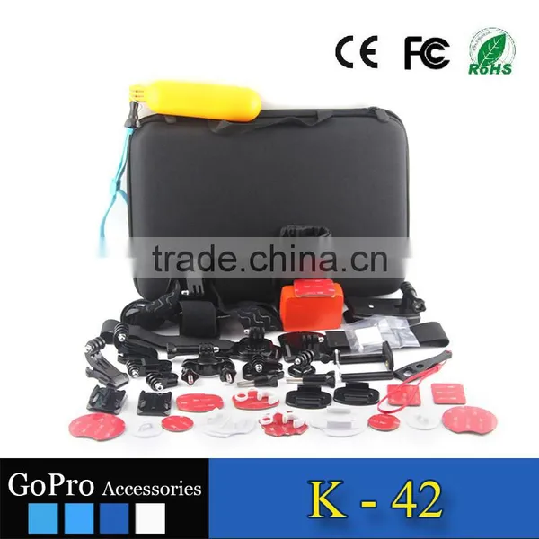 2017 Kit Used for Gopros Heros 4 Accessories Bundle of Camera Cases Sport Camera photo-2