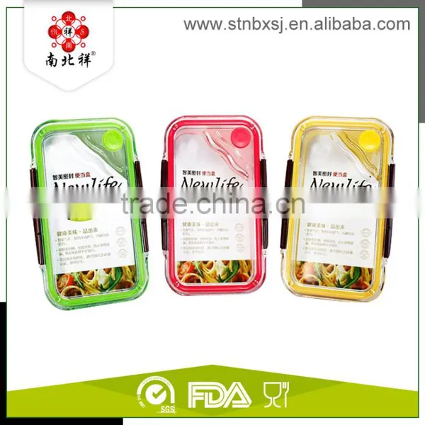 600ML Rectangular Good Seal Plastic Lunch Box photo-2