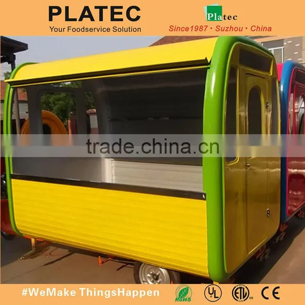 Street Food Vending Cart/ Mobile Food Vending Truck For Sale/ Mobile Food Cart Design photo-2