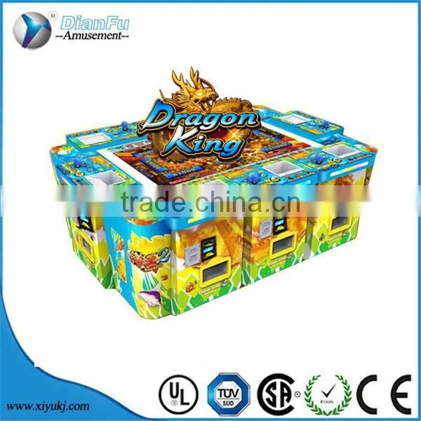 Dianfu Amusement With Low Price Dragon King Fishing Game Arcade 55 Inch Screen 8-player Ocean Monster Fish Hunter Game Machine photo-4