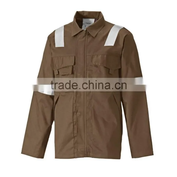 Customize Men's Fleece 3M Reflective Tape Construction Protection Safety Jacket photo-2