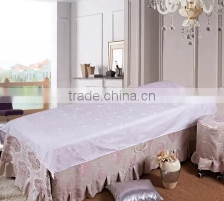 Cotton/polycotton/polyester Massage Fitted Sheet for Spa/beauty Salon photo-3