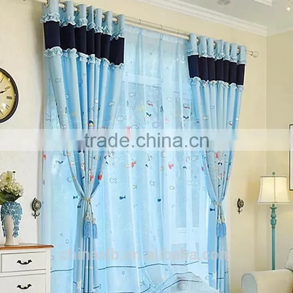TOP ONE Curtain Factory More Than 20 YEARS First -class Quality Creative Designs Jacquard Sheer Blackout Embroidery Curtain photo-6