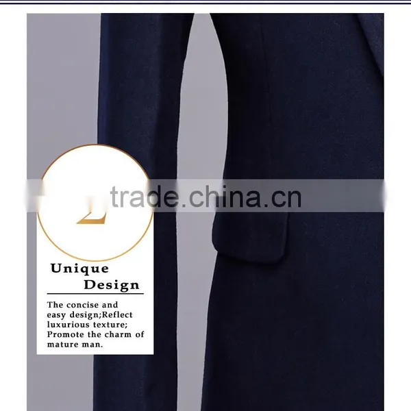2017 Hot Sale Turkish Mens Suits 3 Piece Business Suit Made in China photo-4
