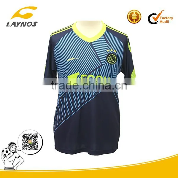 Custom European Club Soccer Football Shirts Wholesale Imported Soccer Jersey photo-3