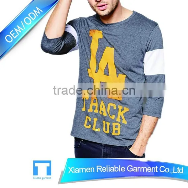 Clothing for Men 2016 Custom Design Long Sleeve T-shirt for Men China Supplier photo-2