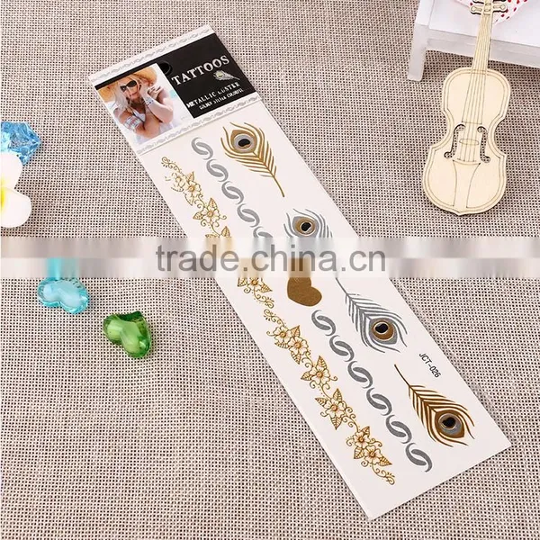 Waterproof Tattoo Sticker Enviroment Protection Non-toxic Foil Sticker photo-4