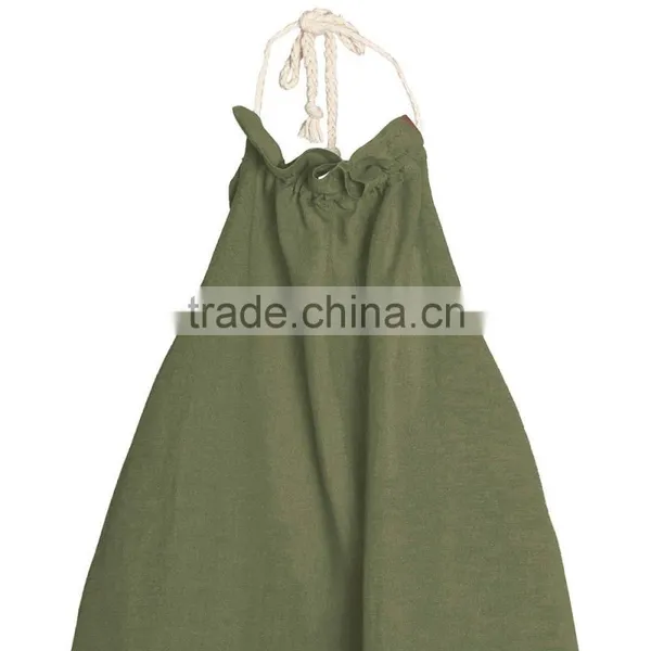 Wholesale 2 Year Old Girl Party Green Dress Clothing Baby Girl Clothes photo-2