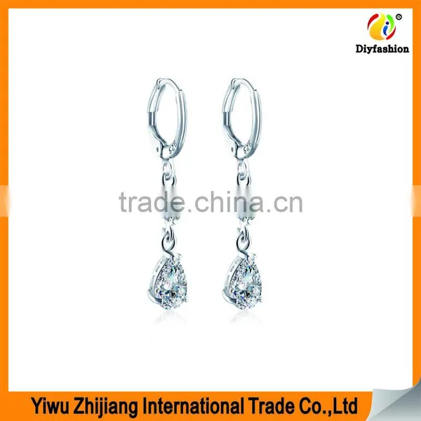 Wholsale Cubic Zirconia Earrings Fancy Earrings For Party Girls photo-2