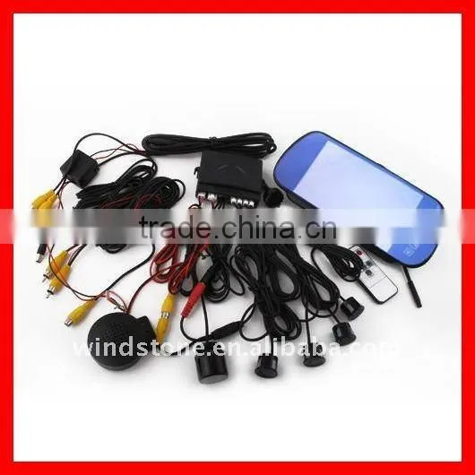 7inch TFT-LCD Rear Mirror Monitor With Rearview Camera and Arking Sensor photo-2