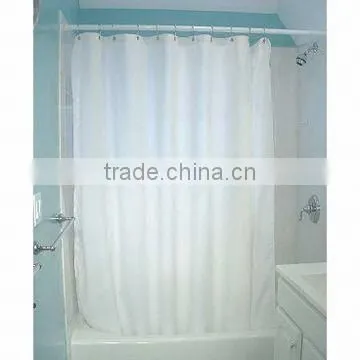 100% Cotoon or 100% Ployster Waterproof Shower Curtain