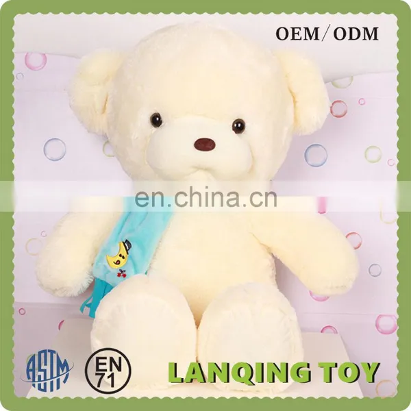 Wholesale Large Bears Plush Giant Teddy Bear With Scarf