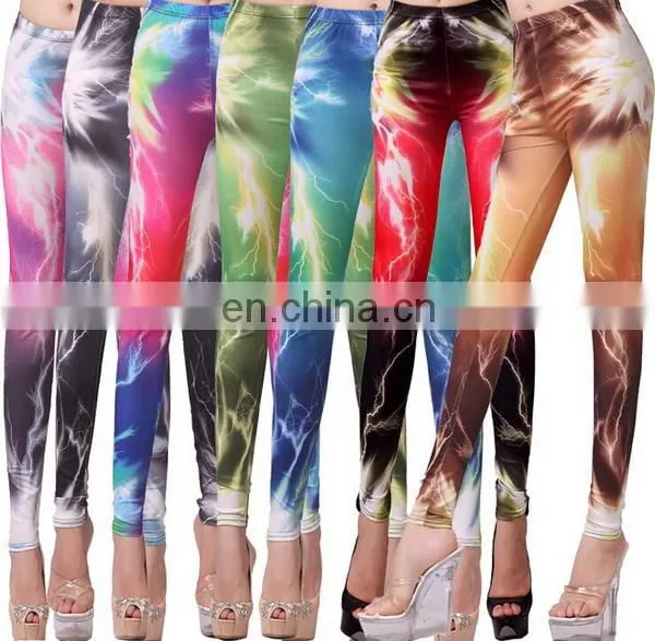 Spring Women Fashion Perfect Body Shaping Leggings Slender Leggings Slippery Silk Texture Spring Leggings photo-2