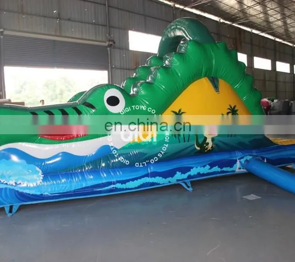 Inflatable Crocodile Slide for Sale for Kids photo-5