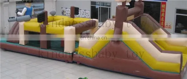 Inflatable Races Obstacle, Castle Jumping Obstacle Course Inflatable, Inflatable Obstacle Games photo-3