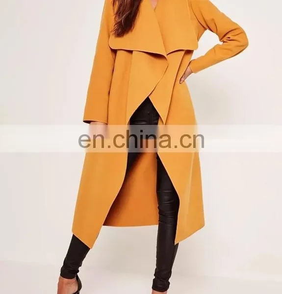 Latest Coat Pant Design Women Long Coats Coat Pant photo-6