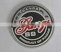 OEM Custom 3d Soft PVC logo Patch Shoes PVC patch
