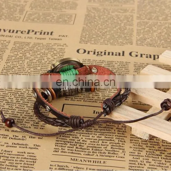 New Fashion Lover Gift Luxury Vintage Genuine Leather Charm Women Charm Watch photo-3