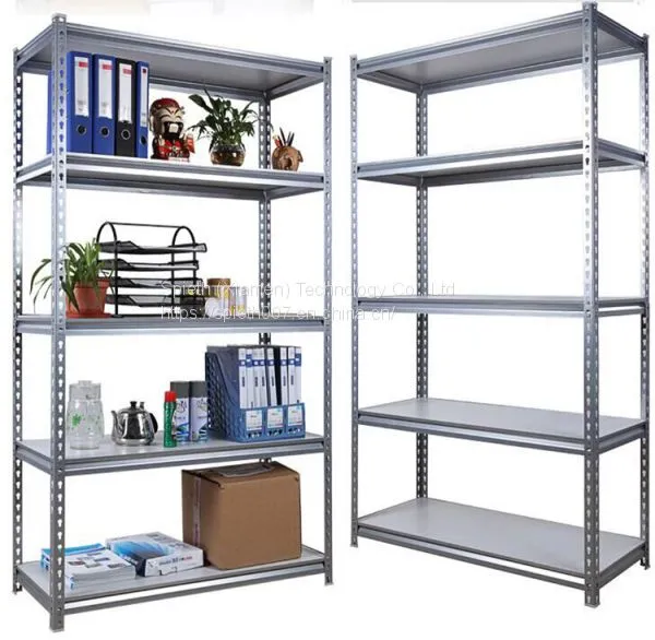 2018 Folding Metal Slotted Angle Iron Shelving