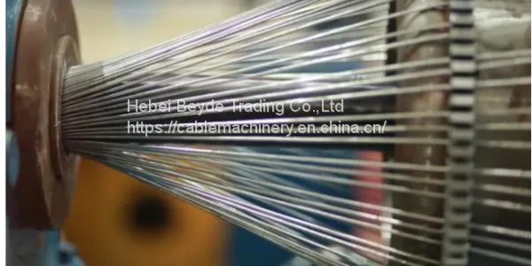 Steel Wire Armoring Machine. Armored Cable Manufacturing