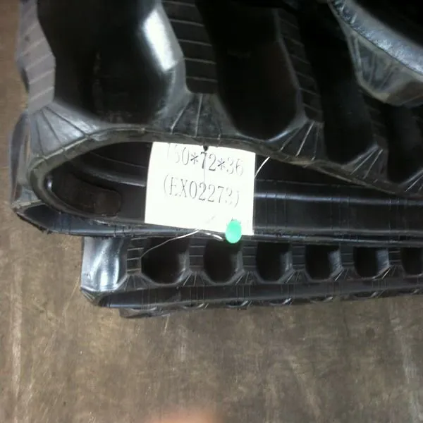 Kubota / Furukawa Mini Small Size Excavator Rubber Track Size 180mm x Pitch 72mm x Links 36 photo-3