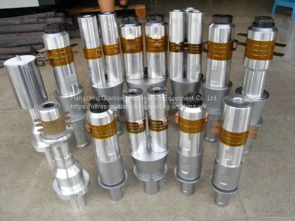 20 Khz 1500w 50mm Piezoelectric Ultrasonic Welding Transducer With Import Superior Ceramic Disc photo-3